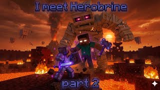 I found Herobrine secret world in Minecraft part-2