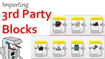 How to Import 3rd Party Blocks into EV3-G