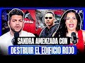LUINNY ATERRIZA A SANDRA BERROCAL POR AMENAZAR CON DESTRUIR EL EDIFICIO ROJO 
