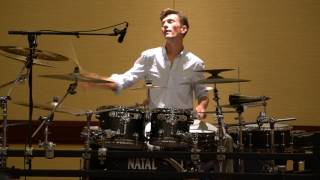 Zachary Hudson Drum Set I&E 2017 // 1st Place [Quality Audio]