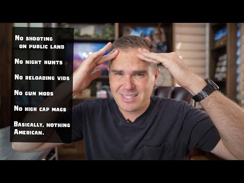 YouTube’s new gun rules are psycho.  Jim is ticked.