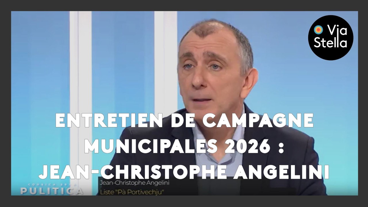 Entretien de campagne Municipales 2026 : Jean-Christophe Angelini