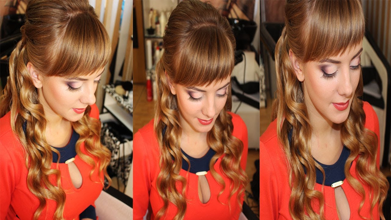Coiffure Mariage Cheveux Bouclés Poiffure Pour Mariage 2016 Coiffure Mariage Simple