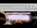 Score / TAB : I'm Only Sleeping - The Beatles - guitar, bass, drums, percussion