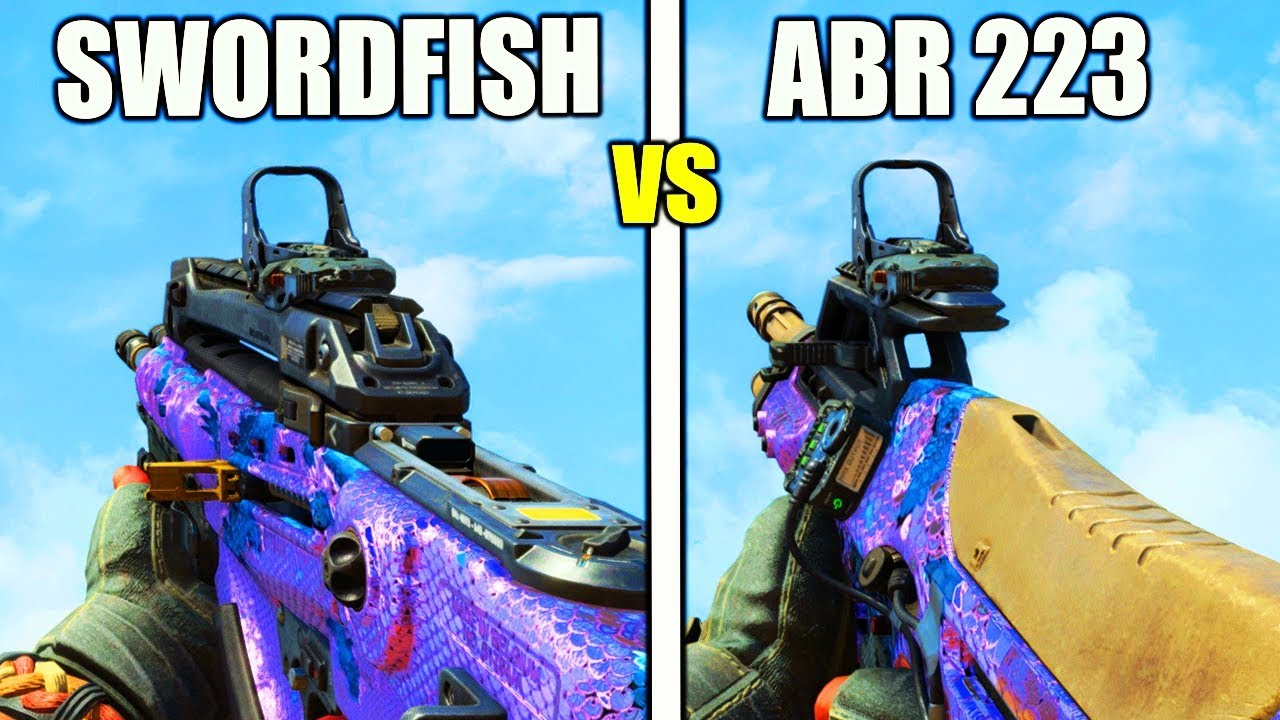 SWORDFISH vs ABR 223! BEST GUNS IN BLACK OPS 4 "ABR 223 VS SWORDFISH" BEST TACTICAL RIFLE IN BO4!