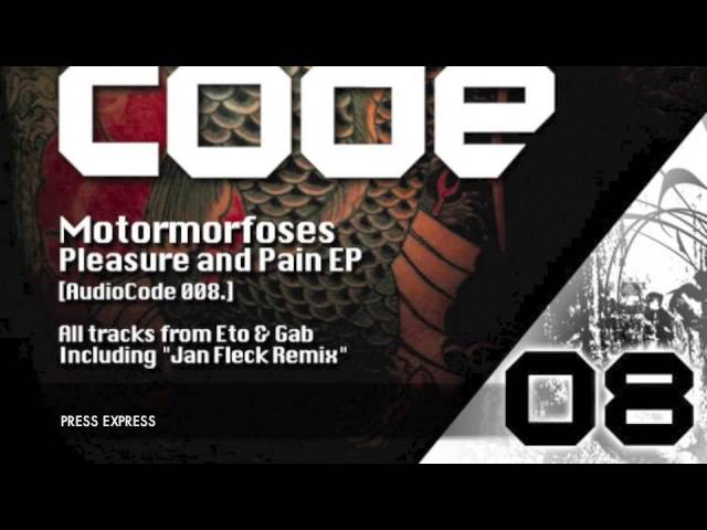 Motormorfoses - Pleasure and Pain EP [AudioCode 08] adlı videoyu YouTube'da izle