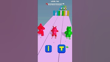 Blob Shifter 3d Gameplay  Lavel  - 744 #blobshifter#blobshifter3d #gameplay#blobrunner3dgame #gaming