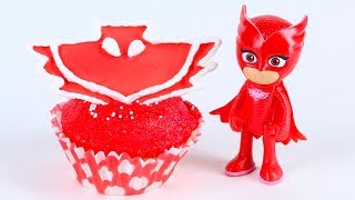 Play With Pj Masks How To Make Owelette Cake Toppers Pj Masks Cartoon Stories