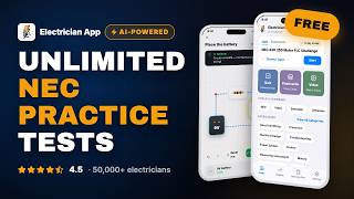 Electrical & Electrician App — NEC Exam Prep, Practice Tests & Simulator screenshot 2