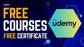 Udemy 100% FREE Courses  Free Certificates | ⏰ Limited time offer ⏰
