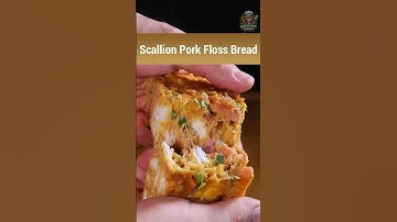 #asmrcooking #quicksnacksrecipe #porkrecipe Scallion Pork Floss Bread Recipe