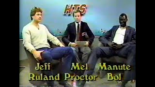 Famous Home Team SportsBeat (call-in show) - Jeff Ruland and Manute Bol (Washington Bullets) - Jan 14, 1986 Wealth