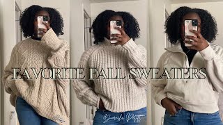 My Top 5 Favorite Sweaters for Fall Free People H M Lululemon and MORE