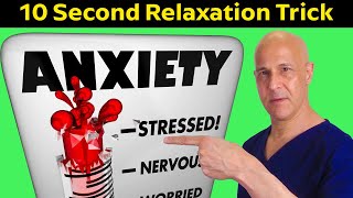 10 Second Relaxation Trick Stops Stress Anxiety Dr Mandell