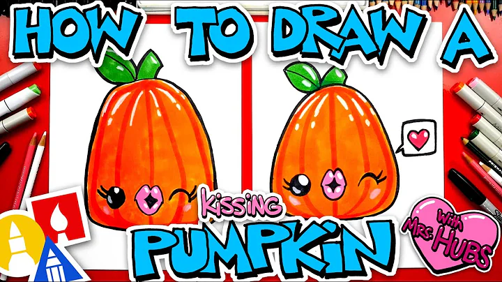 How To Draw A Kissing Pumpkin With Mrs Hubs