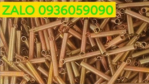 Lò xo bẫy chuột cống nhum. Lò xo bẫy sóc bông. Lò xo bẫy chuột. Lò xo bẫy chồn, mèo. Lò xo chống rỉ.