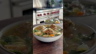 Italian wedding soup✨