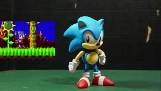 Sonic Idle Animations Recreated (Sonic The Hedgehog Stop Motion Short)
