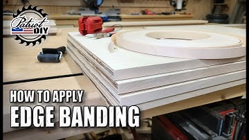 How To Apply Iron On Plywood Edge Banding