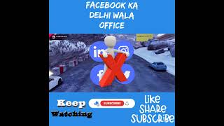 Facebook ka Delhi wala Office #shorts #facebookoffice