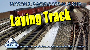 Building an N Scale Layout - Trackwork