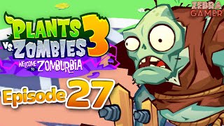 Zomburbian Football? Day 9 - Plants vs. Zombies 3: Welcome to Zomburbia Gameplay Walkthrough Part 27