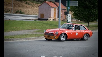 Grand Prix Historique Nivelles 2019 : MGB GT V8 on board! ( AC COBRA, E TYPE, 911, GT40,...)