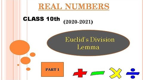 REAL NUMBER (Euclid