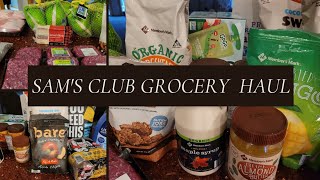 Sam's Club Grocery Haul!