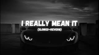 I REALLY MEAN IT (SLOWED REVERB) | BYG BIRD  and TARNA | BY MUSIC HUB