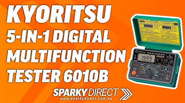 Kyoritsu 6010B | 5 In 1 Digital Multifunction Tester