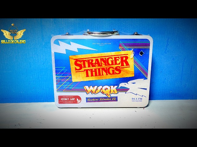 Unboxing Stranger Things WSQK Hawkins Hitmaker Kit - YouTube