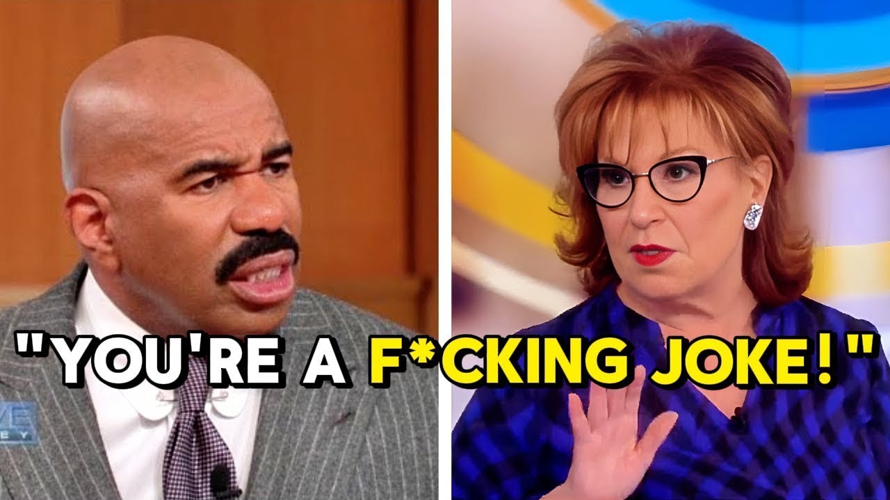Steve Harvey Kicked Off The View After Viral Clash With Joy Behar