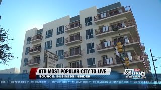 Tucson ranked in top 10 for most popular cities