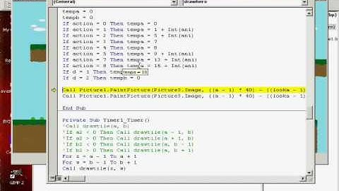 Program 2D Side-scroller in VB6.0 #33