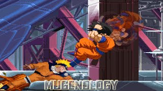 Goku Base Vs Naruto Usumaki - Dragon Ball Vs Naruto - Mugen Multiverse