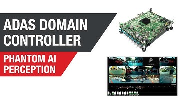 Multi-camera vision perception for ADAS domain controllers