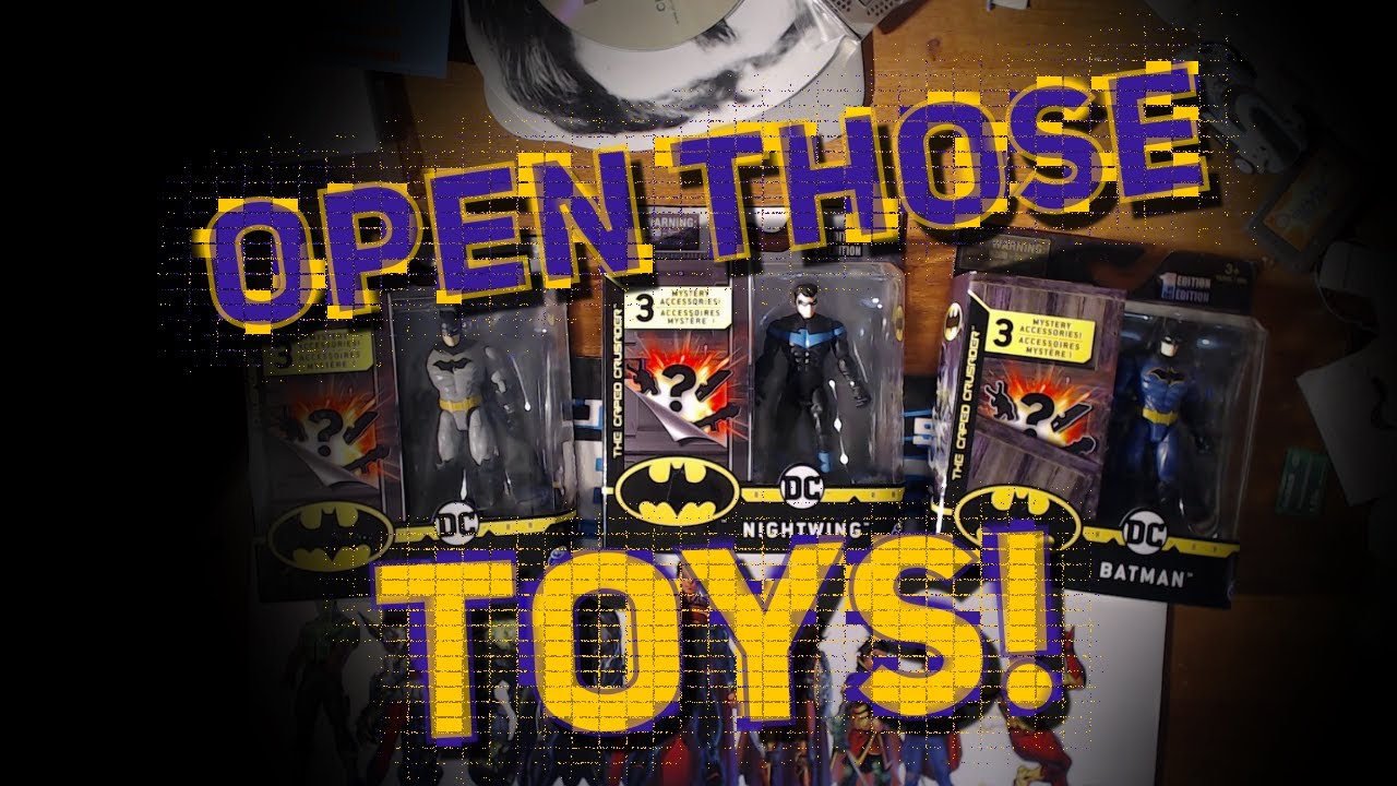 Spinmaster Batman Toys! YouTube