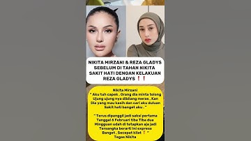 Nikita Mirzani Muak Dengan Reza Gladys ❗️ #rezagladys #nikitamirzani #shorts