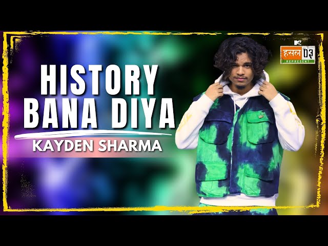 History Bana Diya | Kayden Sharma | MTV Hustle 03 REPRESENT class=