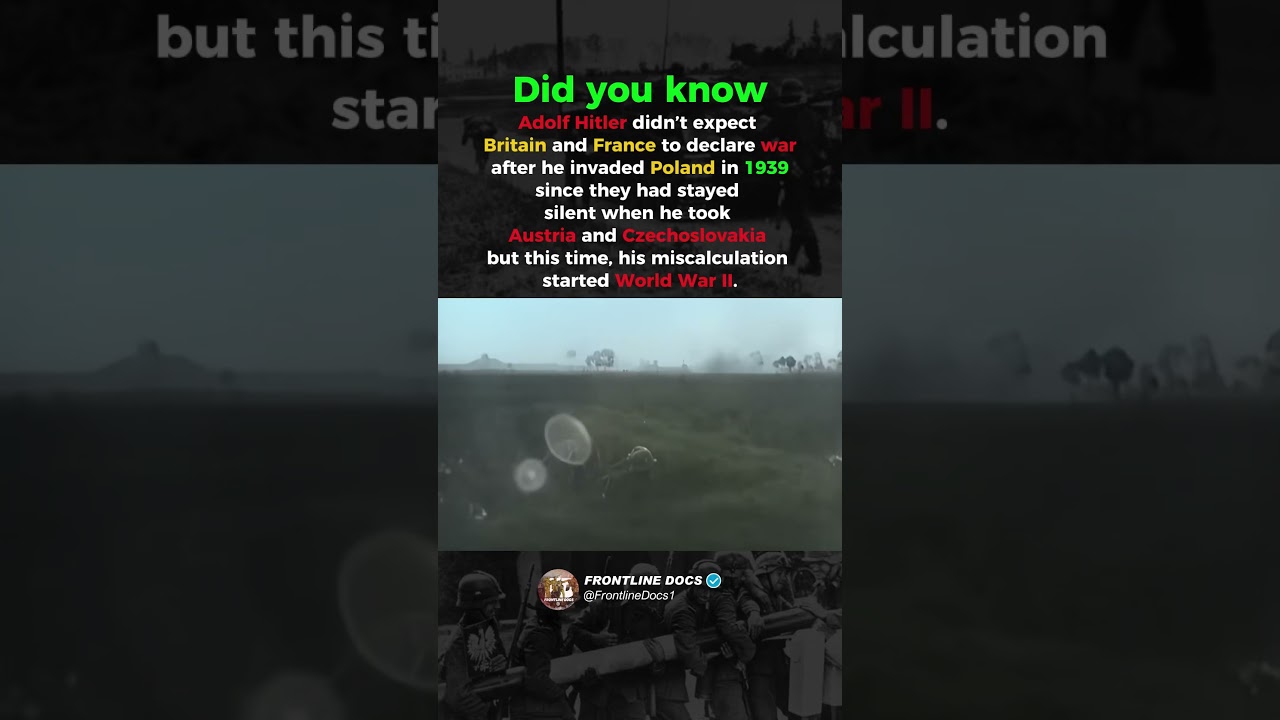 Hitler’s Biggest Miscalculation 😱 