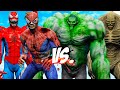 HULK ZOMBIE &amp; ABOMINATION vs SPIDER-MAN ZOMBIE &amp; SPIDER-MAN SIX ARMS - EPIC SUPERHEROES WAR