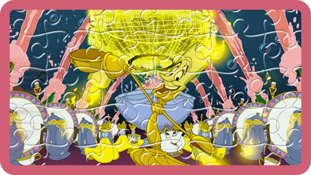 Disney Beauty and the Beast Be our Guest Jigsaw Puzzle Games for Children with Daddy Finger Disney Beauty and the Beast Be our Guest Jigsaw Puzzle Games for Children with Daddy Finger