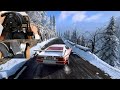Dirt rally 20  thrustmaster t300rs  th8a maximum attack gameplay  bmw m1