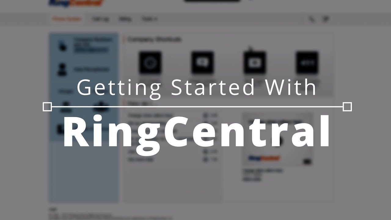 RingCentral Review Getting Started Demo & Tutorial YouTube