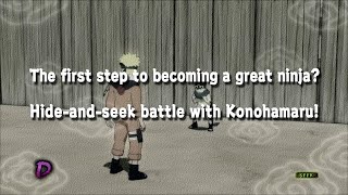 [Rank D] Hide-and-Seek with Konohamaru | Naruto: Ultimate Ninja Storm screenshot 3