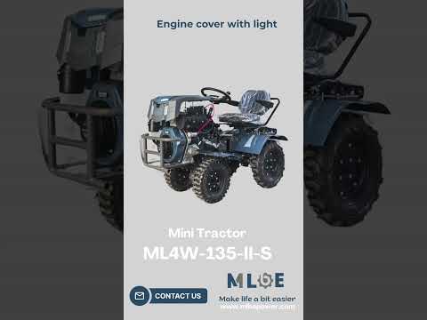 MLBE 4 Wheel Driven Mini Tractors — Configuration Overview