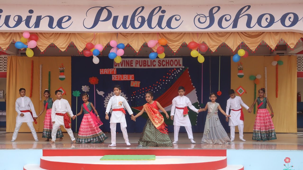 Divine Public School Celebrates 76th Republic Day | 26 January Special Event