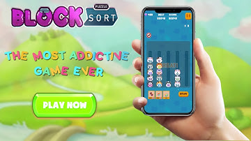 Play On The Phone  [Block Sort Puzzle] - 1920x1080