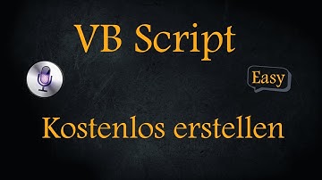 VB Script für Anfänger Erstellen Stimme Programmieren Hacken Lernen [VB Script Siri spricht] Deutsch
